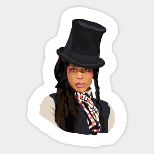 Erykah Badu Sticker